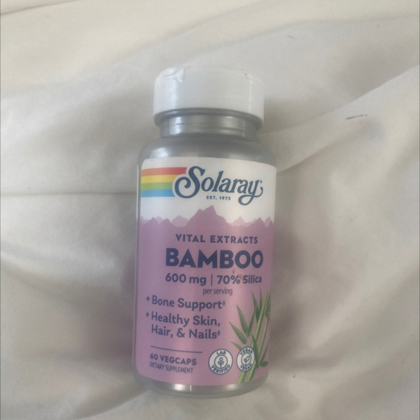 Page 1 - Reviews - Solaray, Vital Extracts, Bamboo, 600 mg , 60 VegCaps  (300 mg per VegCap) - iHerb