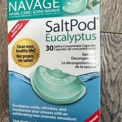 Navage Eucalyptus Capsules de sel, paquet de 30