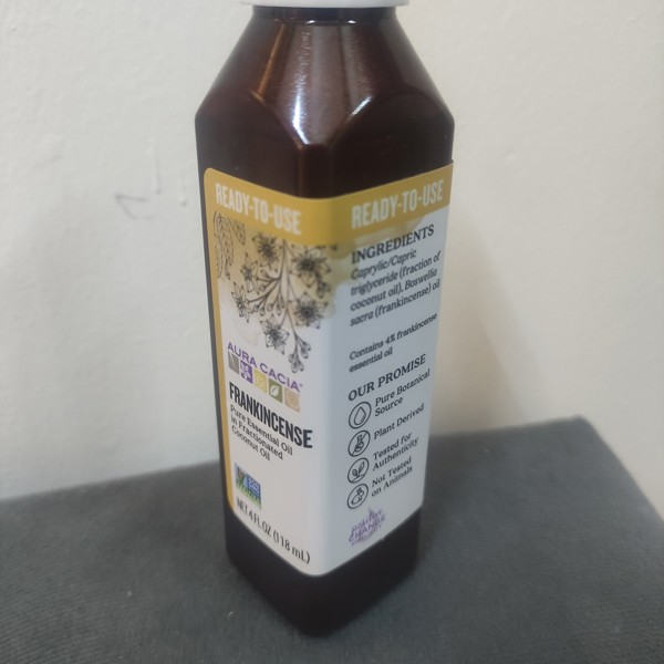 Aura Cacia Pure Essential Oil, Frankincense, Restoring - 0.5 fl oz