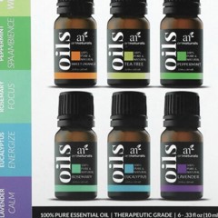 Artnaturals Essential Oils Set, Top 6 - 6 pack, 0.33 fl oz bottles