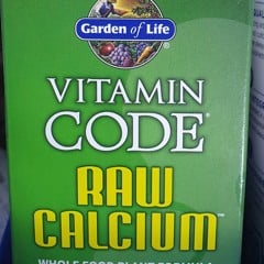 Raw Calcium 120 Vegetarian Capsules