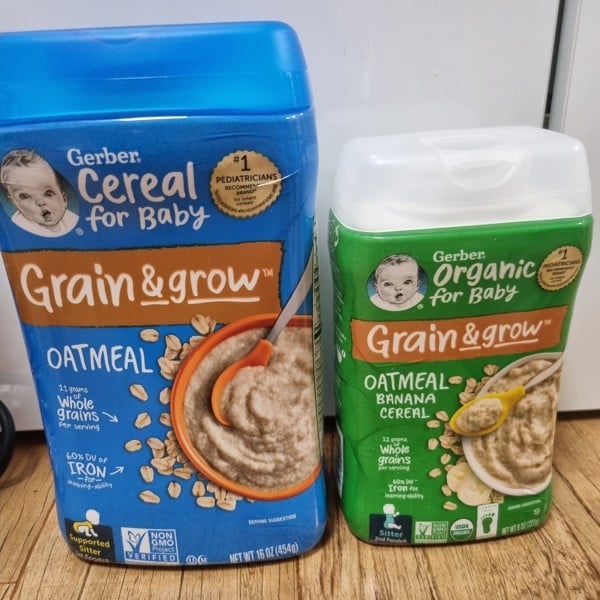 ページ 1 - レビュー - Gerber, Cereal for Baby, Grain & Grow, 1st