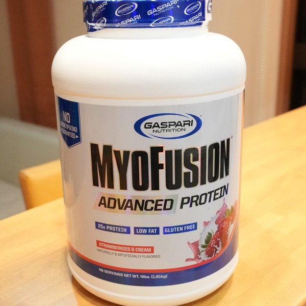 ページ 1 - レビュー - Gaspari Nutrition, MyoFusion, Advanced Protein, Strawberries  & Cream, 4 lbs (1.81 g) - iHerb