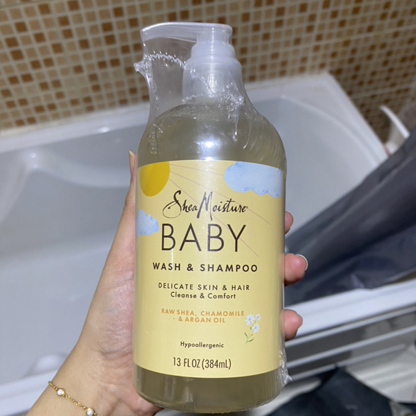 Shea moisture baby shampoo with store argan oil