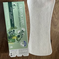 Natracare Ultra Thin Organic Cotton Panty Liner, 22 Liners