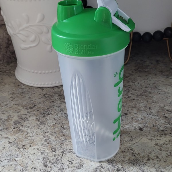 iHerb Blender Bottle with Blender Ball, Green, 28 oz