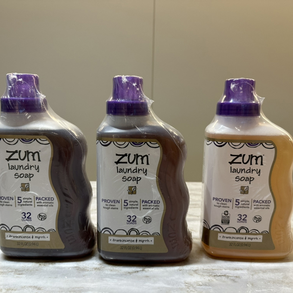 ZUM Clean® Laundry Soap Frankincense & Myrrh