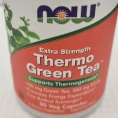 Healthkoreaus - NOW/ Thermo Green Tea Extra Strength 90 VCaps 써모 그린티 90정