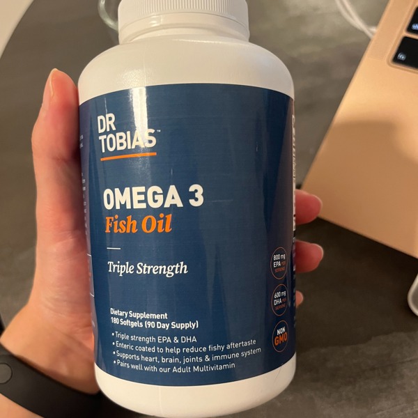 Page 1 Reviews Dr. Tobias Omega 3 Fish Oil Triple Strength