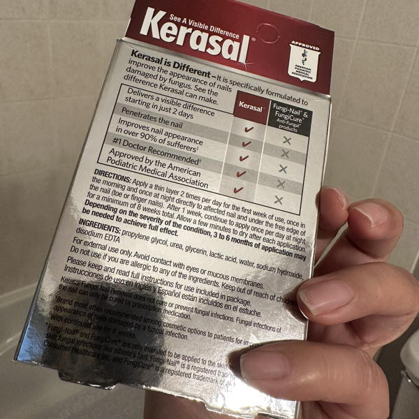 Kerasal® Multi-Purpose Nail Repair™, Nail Solution for Discolored and