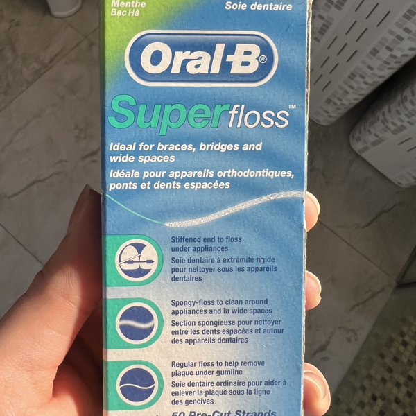 Oral-B Superfloss, Flossing, Cleaning Between