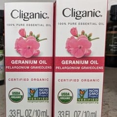 Plantlife 100% Pure Essential Oil, Geranium - 0.33 fl oz bottle