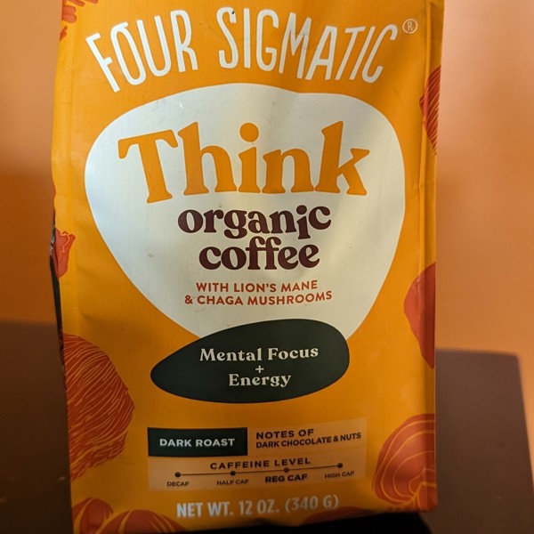 Four Sigmatic Think With Lion's Mane And Chaga Pod Medium Dark Roast Coffee  - 10ct : Target