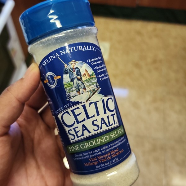 Selina Naturally Fine Ground Celtic Sea Salt, 5 lb - Foods Co.