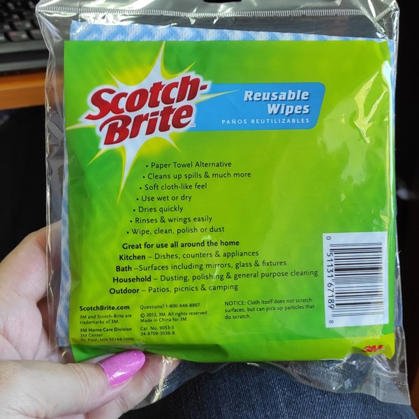 Scotch-Brite® Reusable Wipes