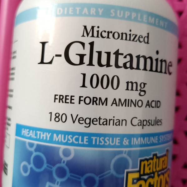 Micronized L-Glutamine Amino Acid 500 mg