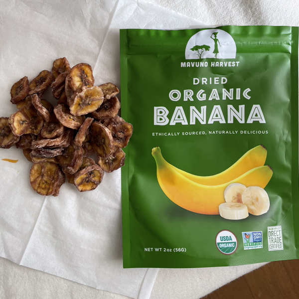 Mavuno Harvest Organic Dried Banana, 2 oz