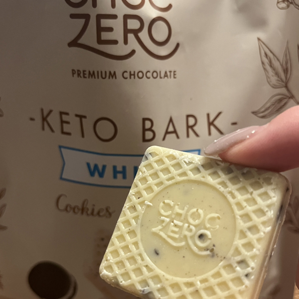 ページ 1 - レビュー - ChocZero, Keto Bark, White Chocolate