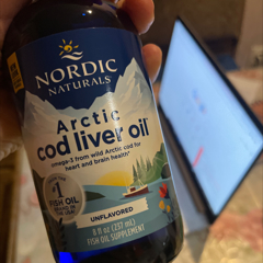 Nordic Naturals Arctic Cod Liver Oil Unflavored, 8 fl oz - Gerbes