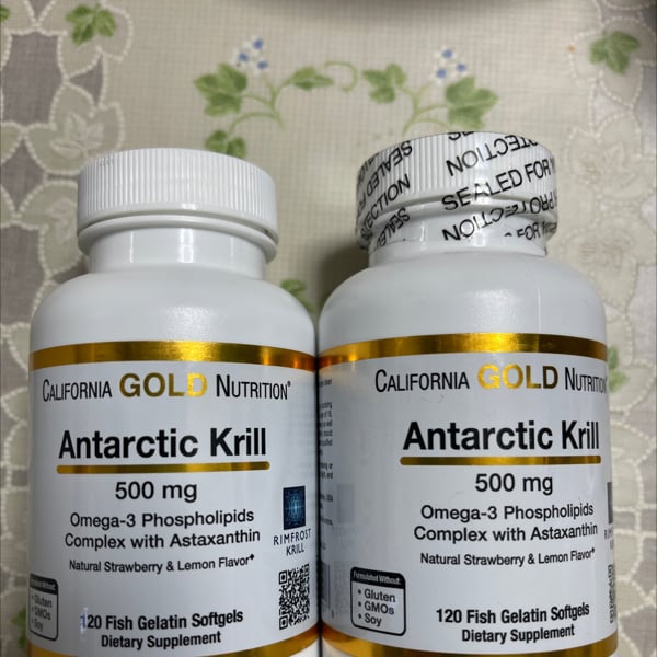 ページ 1 - レビュー - California Gold Nutrition, Antarctic Krill