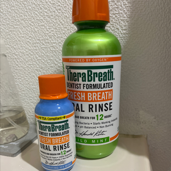 TheBreathCo Icy Mint Oral Rinse