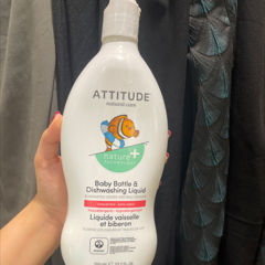 Attitude® Nature + Technology™ Unscented Baby Bottle & Dishwashing