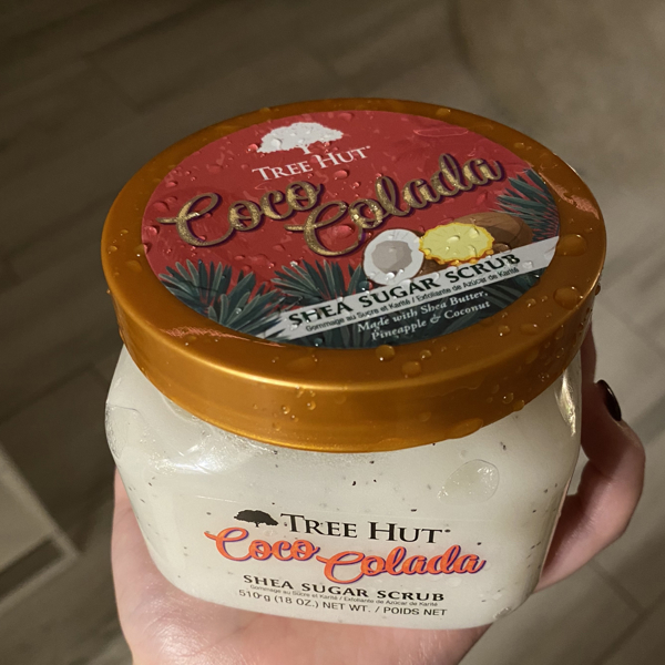 Tree Hut Coco Colada, Shea Sugar Scrub, 18 oz/510 g Ingredients