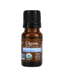 Cliganic 100% Pure Essential Oil Certified Organic Body Oil, Lemongrass,  0.33 fl oz, 10 ml - Food 4 Less