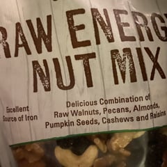 Raw Energy Nut Mix, Unsalted