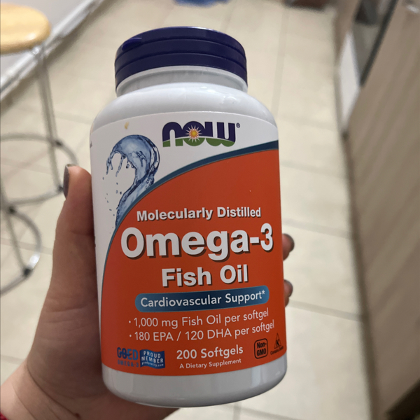 Page 1 Reviews NOW Foods Omega 3 Fish Oil 200 Softgels iHerb