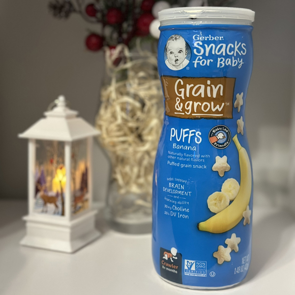 Gerber® Plátano Snacks 42g