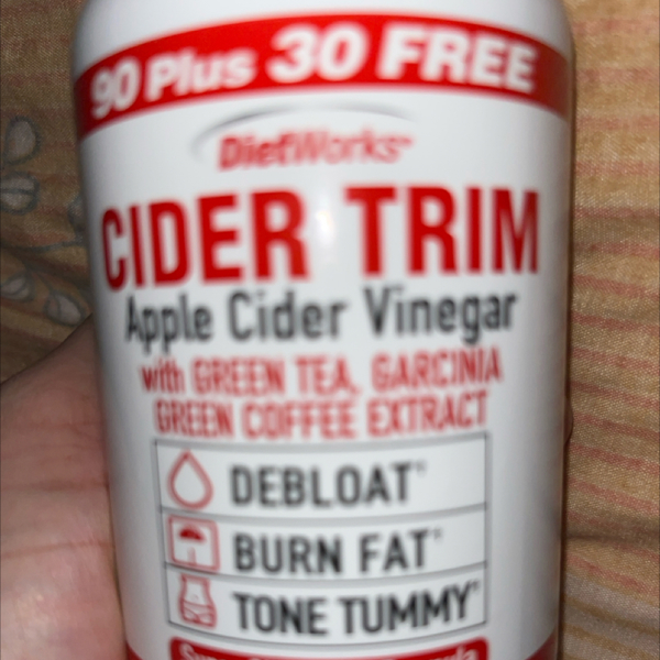 Page 1 Reviews DietWorks Cider Trim Apple Cider Vinegar 120