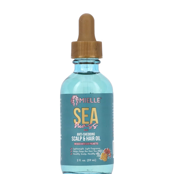Página 1 - Reseñas - Mielle, Anti-Shedding Scalp & Hair Oil, Sea Moss, 2 fl  oz (59 ml) - iHerb