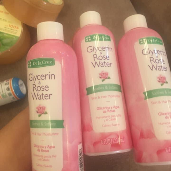 Page 1 Reviews De La Cruz Glycerin Rose Water Skin Hair