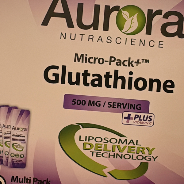 ページ 1 - レビュー - Aurora Nutrascience, Micro-Pack+, Liposomal Glutathione, 500  mg, 30 Single-Serve Liquid Packets, 0.46 fl oz (13.5 ml) Each - iHerb