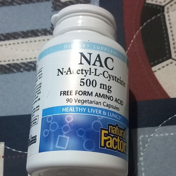 Page 1 Reviews Natural Factors NAC N Acetyl L Cysteine 500