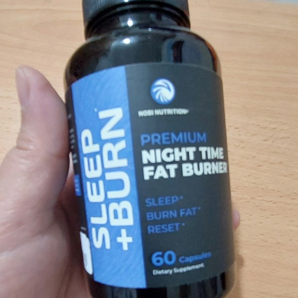 Nobi Nutrition Premium Night Time Fat Burner - 60 Count - Exp 6
