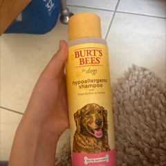 Burt's bees hypoallergenic dog shampoo best sale