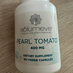 Pearl Tomato（パールトマト）、ヘルシースキンサポート、400mg、ベジカプセル60粒