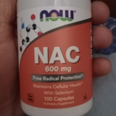 NAC, 600 mg, 250 Capsules