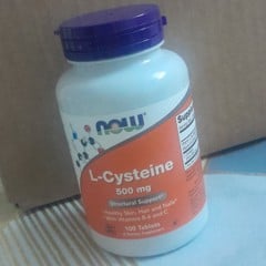 L-Cysteine, 500 mg, 100 Tablets