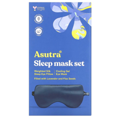 1 Asutra Sleep Mask Set 2 Piece Set iHerb