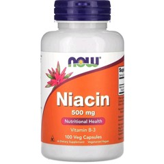 ページ 1 - レビュー - NOW Foods, Niacin, 500 mg, 100 Veg Capsules - iHerb