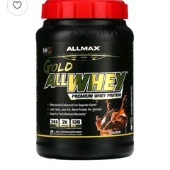 Gold AllWhey（ゴールドオールホエイ）、プレミアムホエイタンパク質、チョコレート、2.27kg（5ポンド）