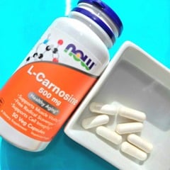 L-カルノシン、500mg、ベジカプセル100粒