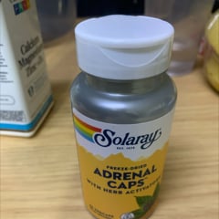 Freeze-Dried Adrenal Caps with Herb Activators、ベジカプセル60粒